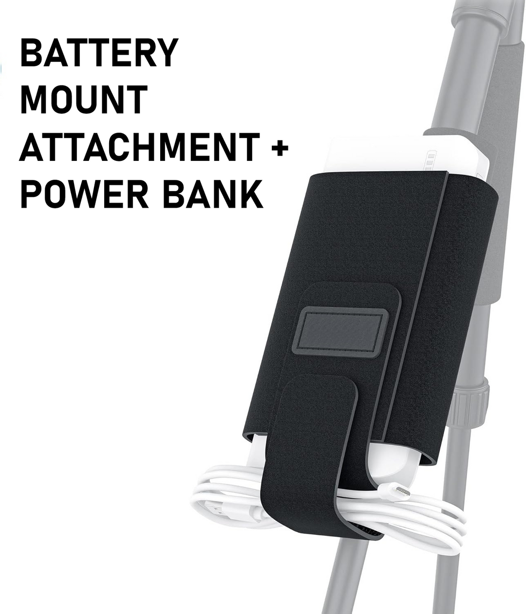 Power Bank Mount Attachment + USB PowerBank 30,000mAh