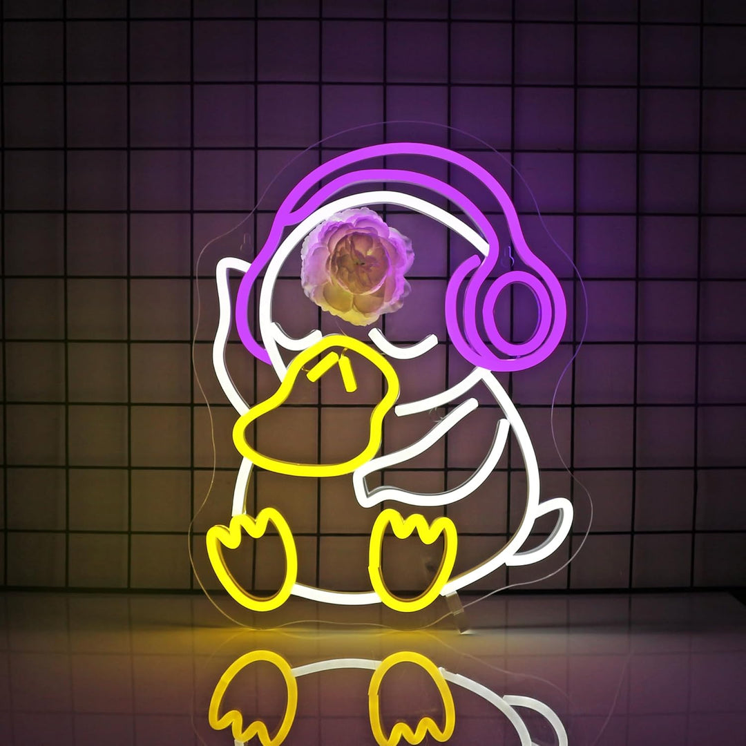 Psyduck Headphones Neon
