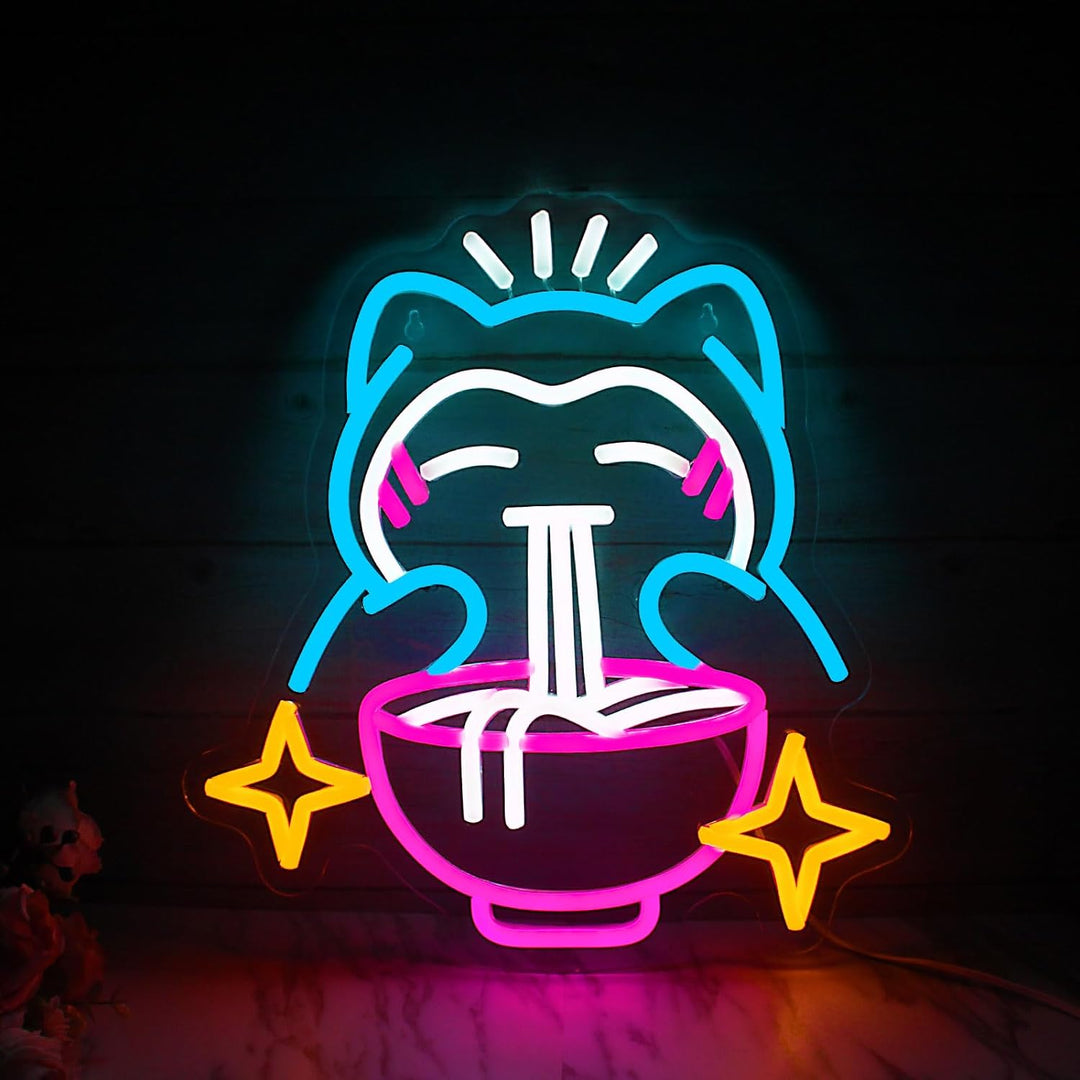 Snorlax Ramen Neon