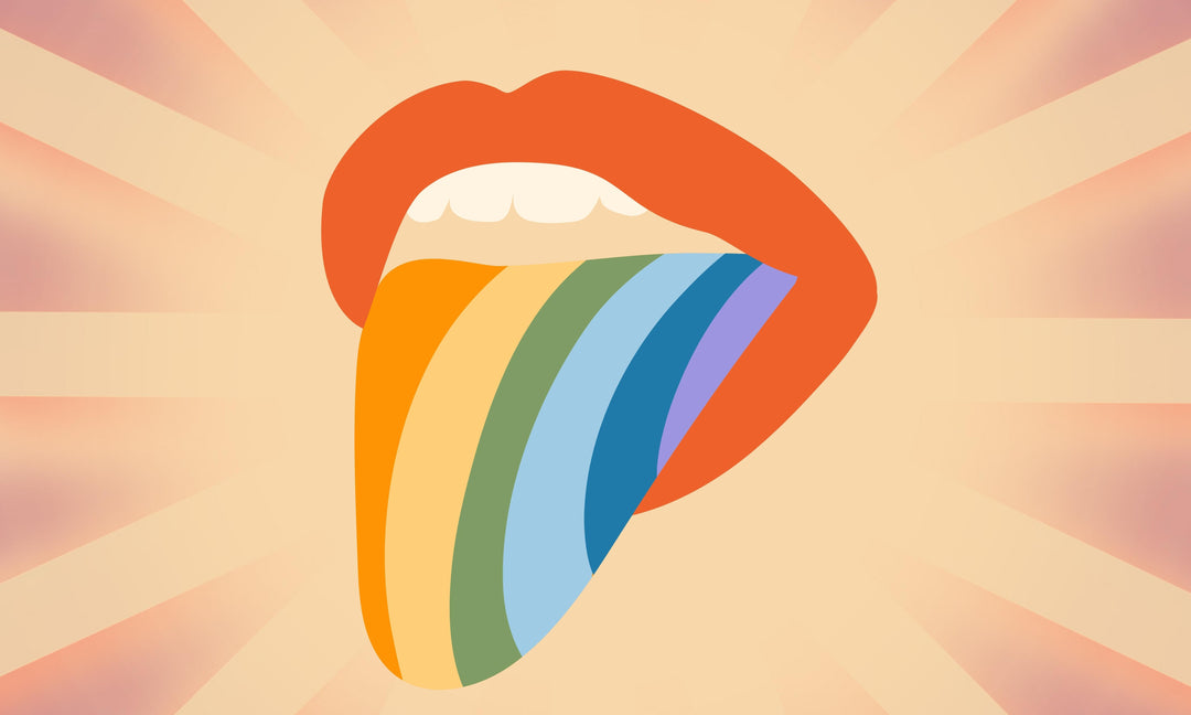Tongue Rainbow Flag
