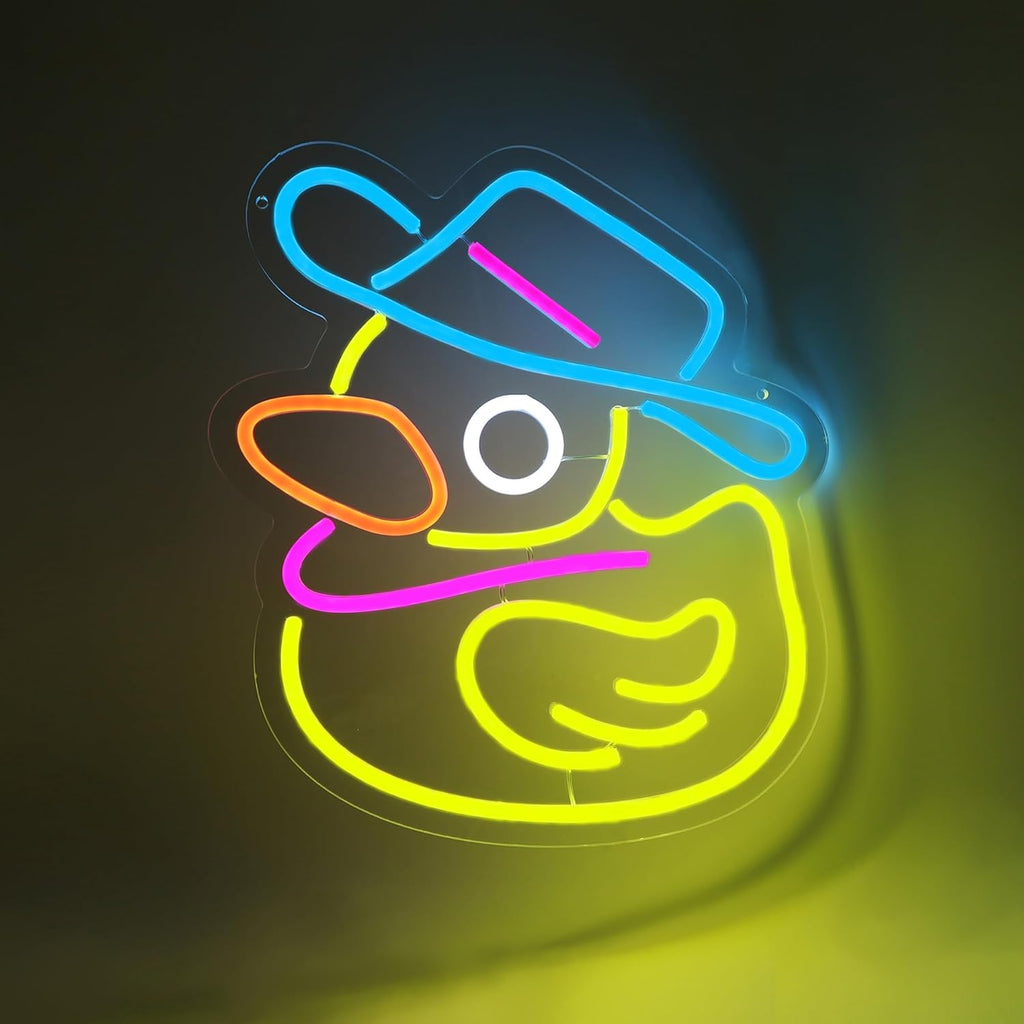 Cowboy Duck Neon