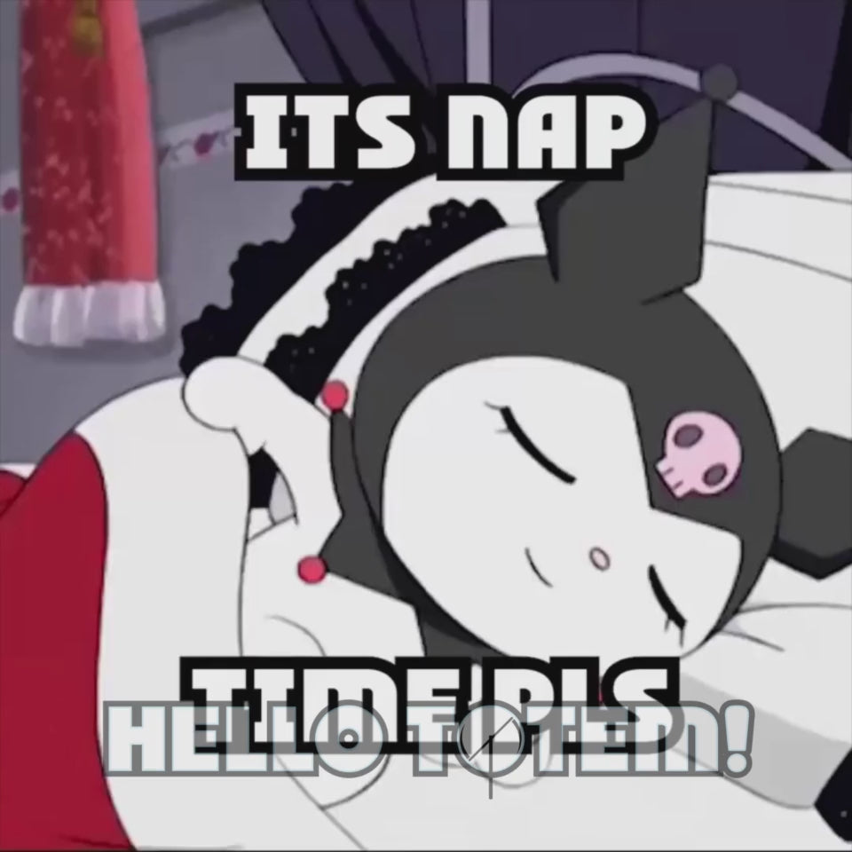 Kuromi Nap Time Graphics