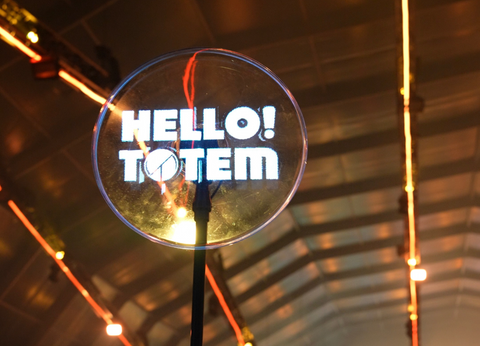 Hologram Mini Lite Totem *NEW* (27CM FAN)