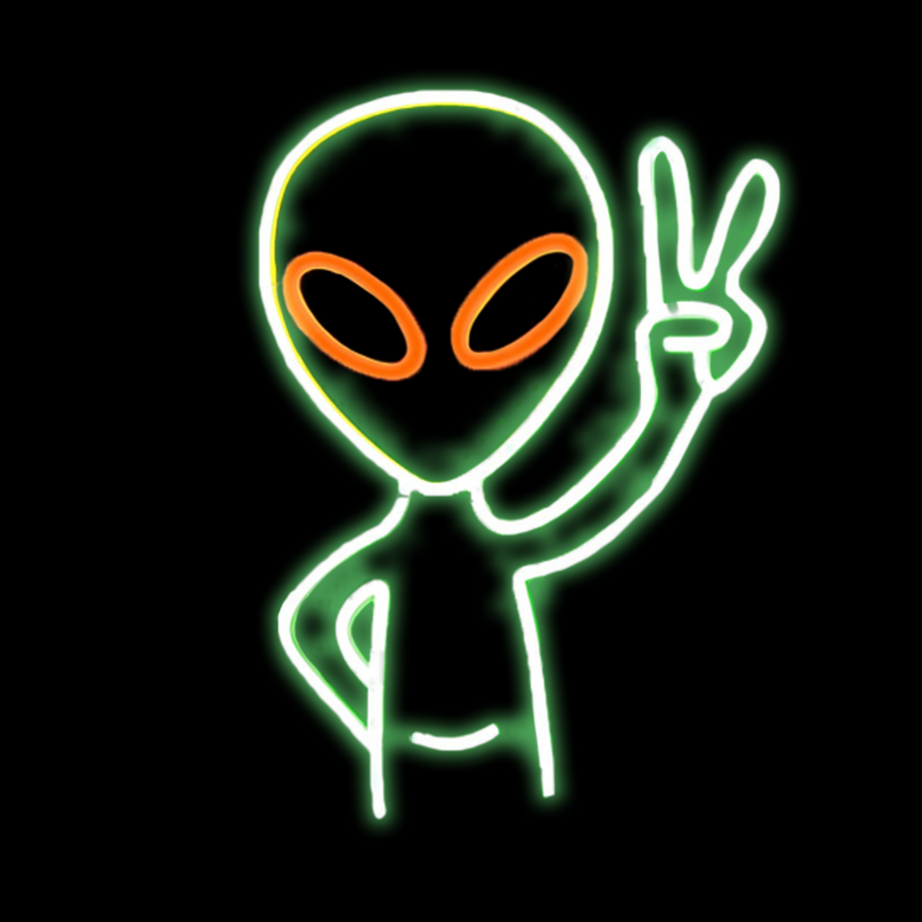 Alien Boy Neon
