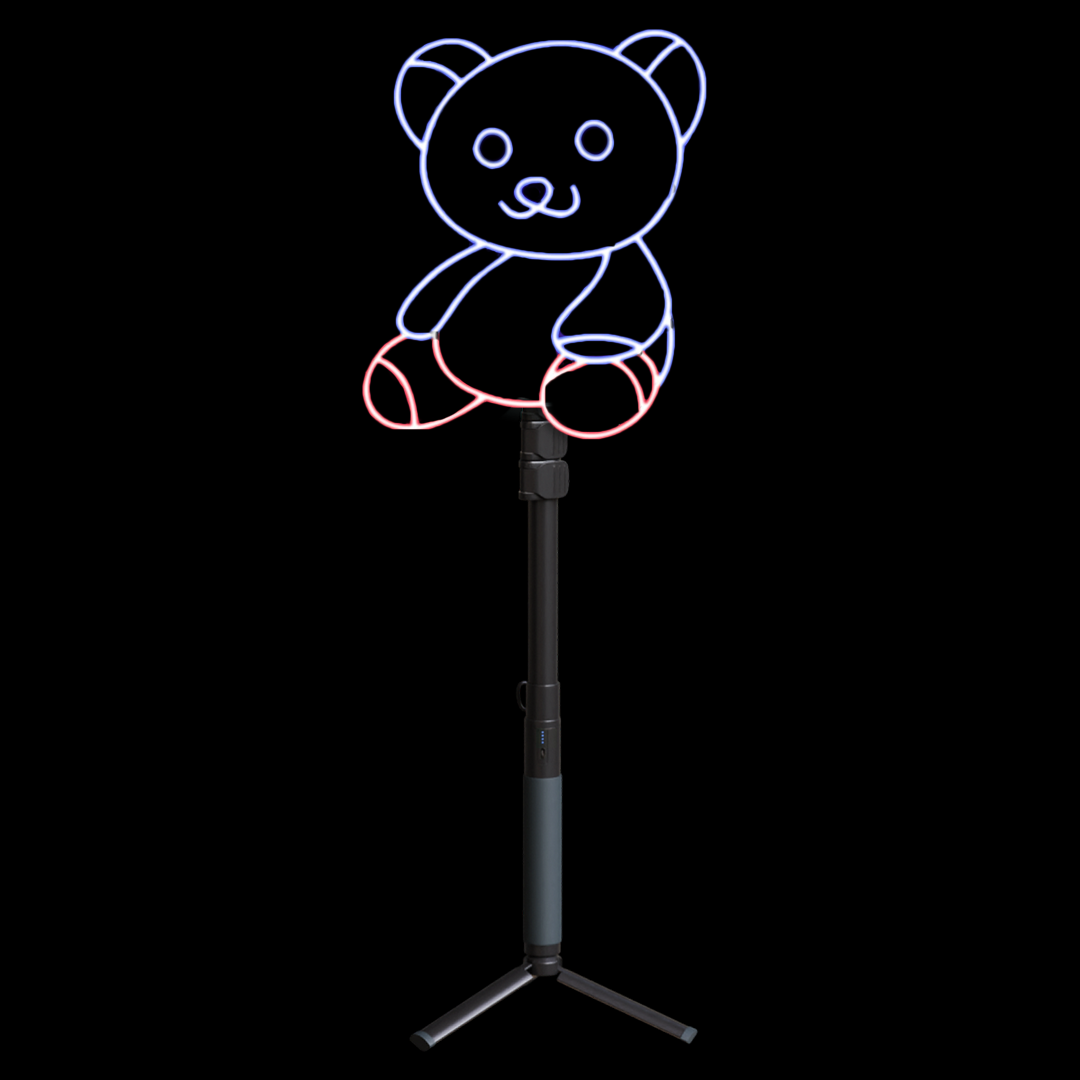 Blue Bear Neon