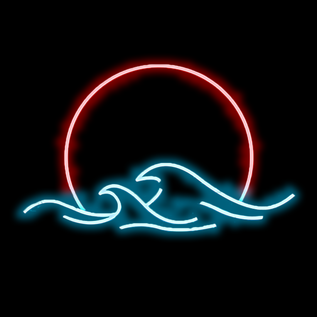 Crescent Wave Neon