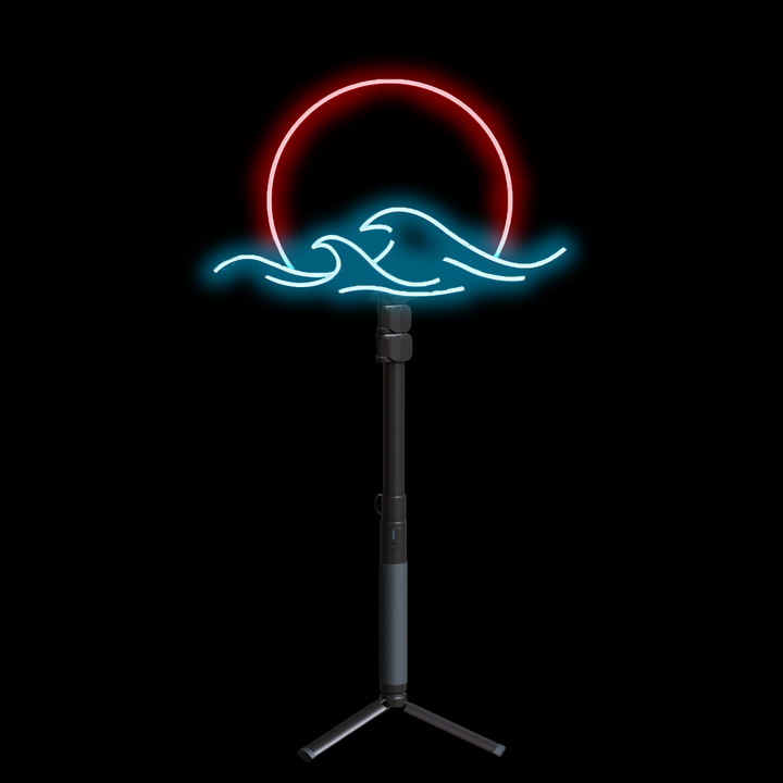 Crescent Wave Neon