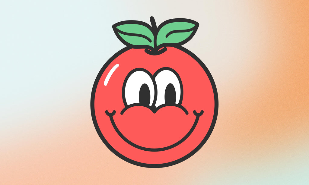 Apple Happy Flag