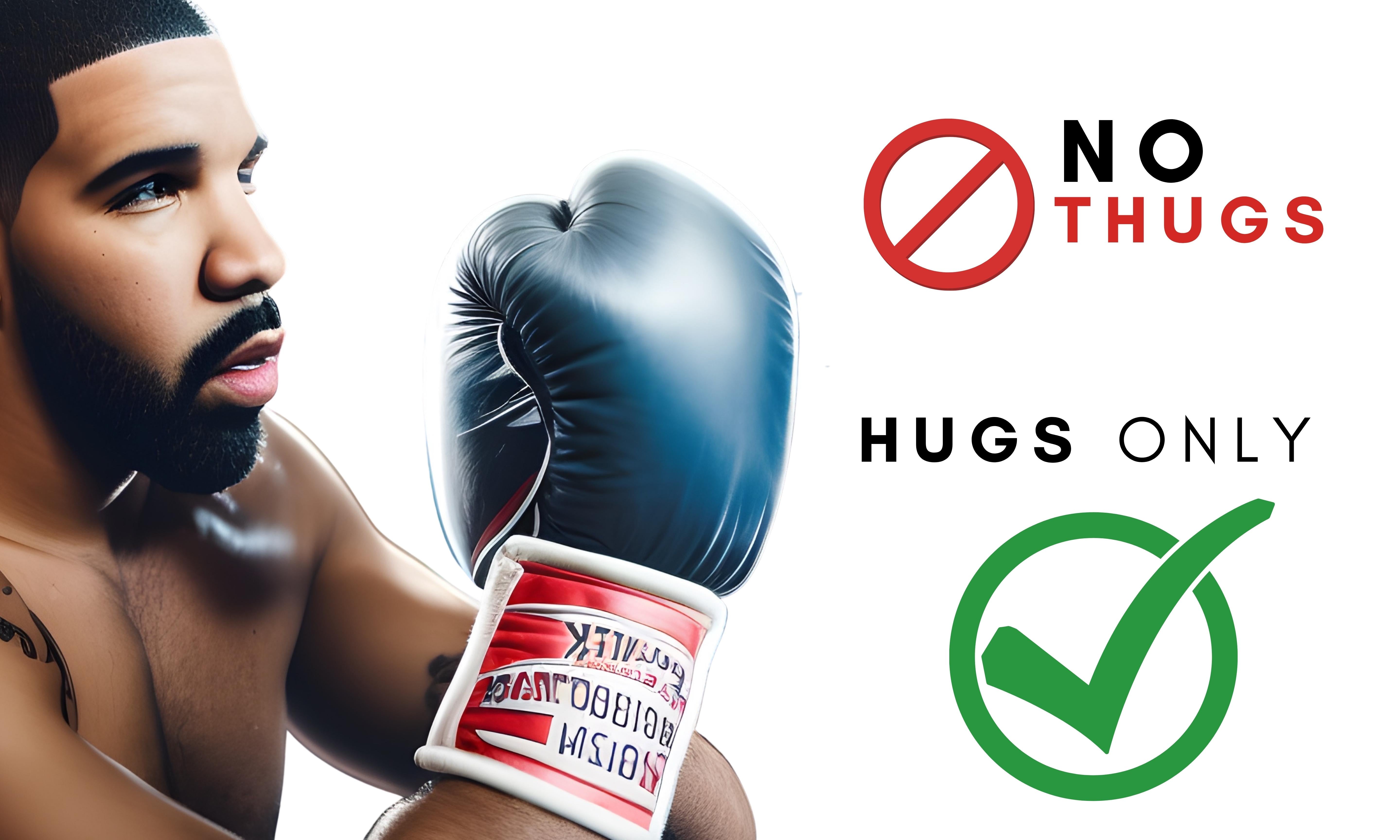 Drake Hugs Flag – HelloTotem