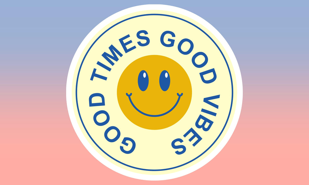 Good Times Vibes Flag