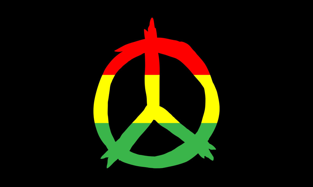Peace Reggae Flag
