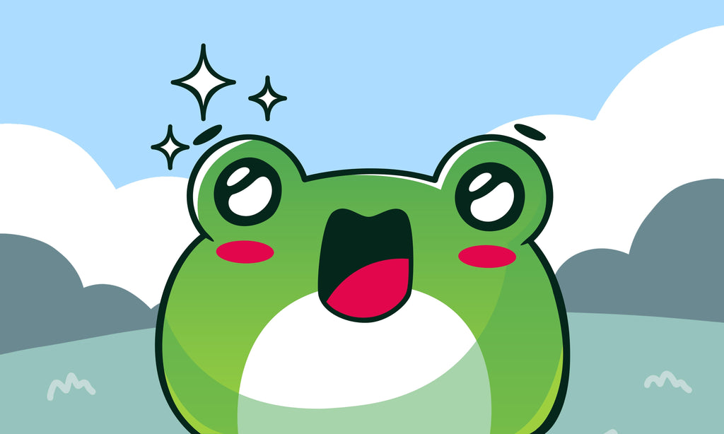 Happy Frog Flag