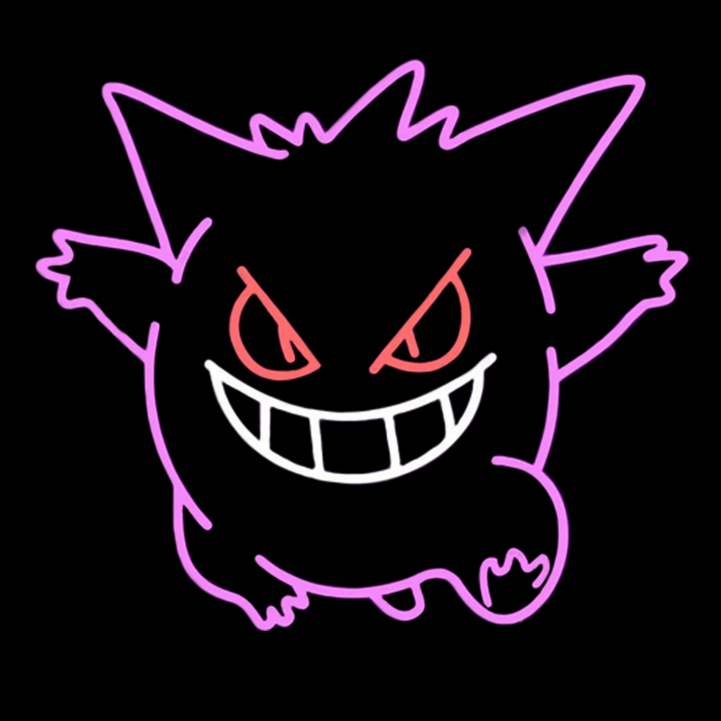 Gengar Neon HelloTotem