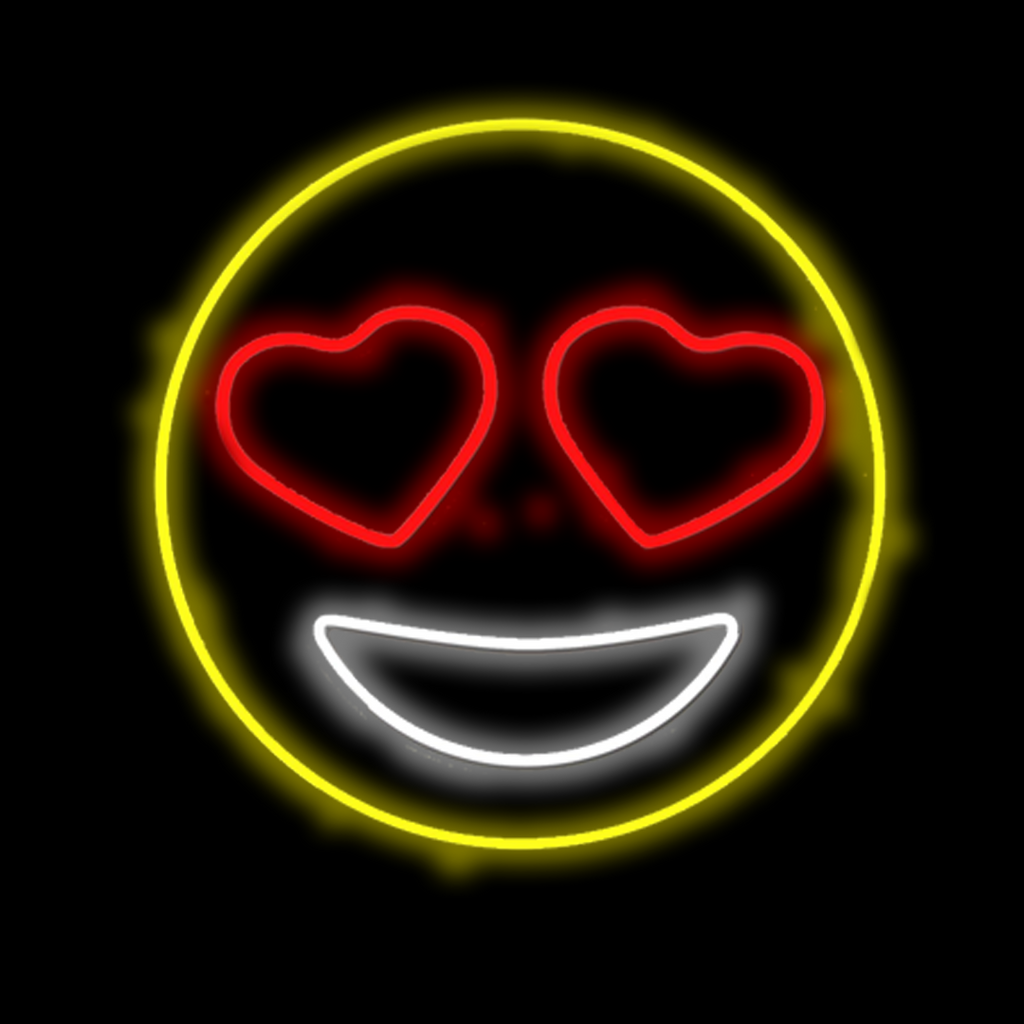 Heart Smile Neon