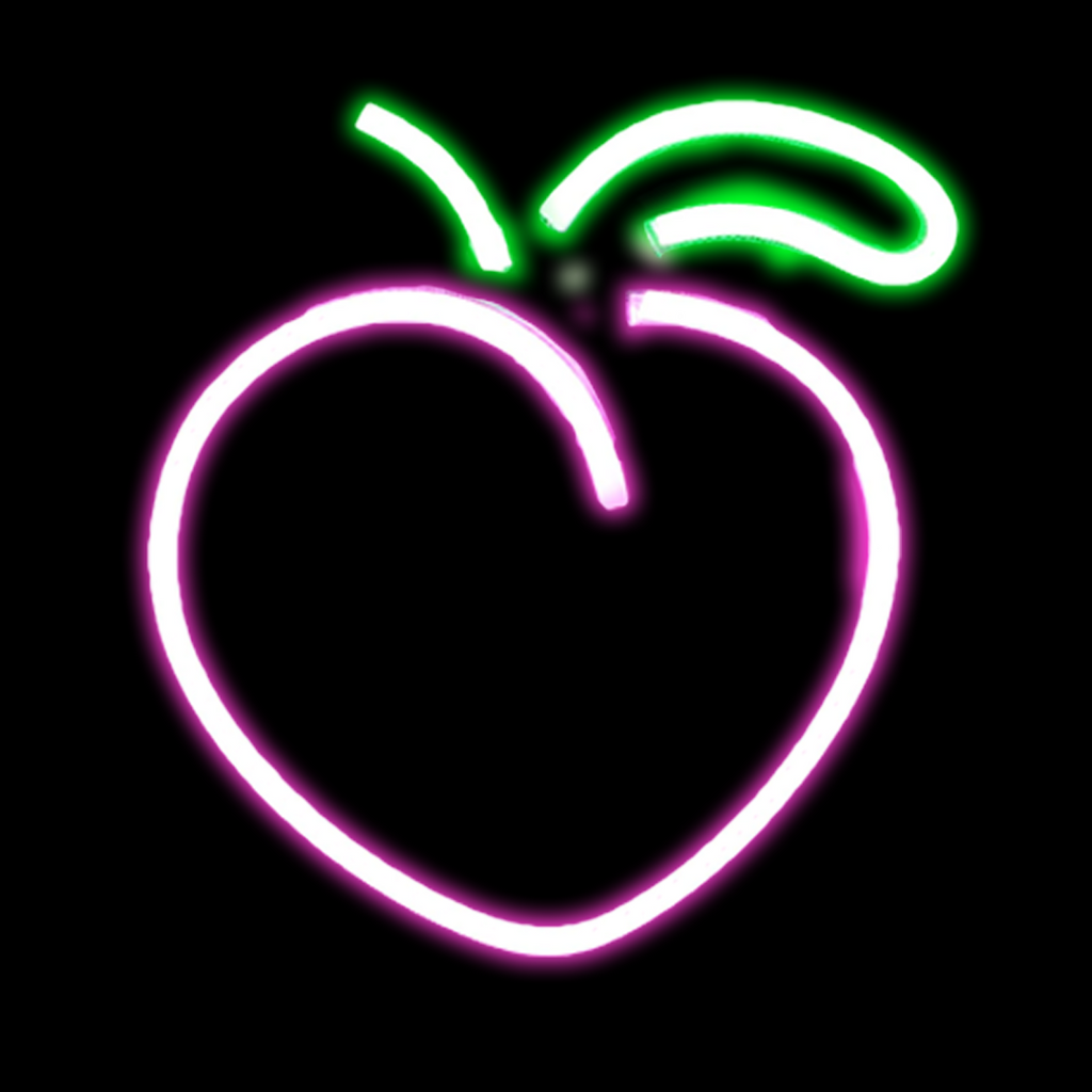 Peach (Small) Neon