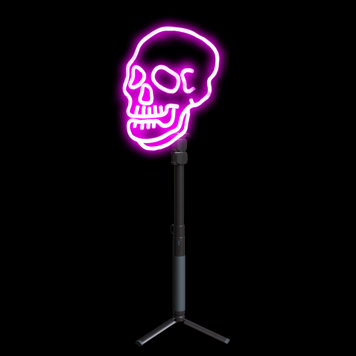 Pink Skull Neon