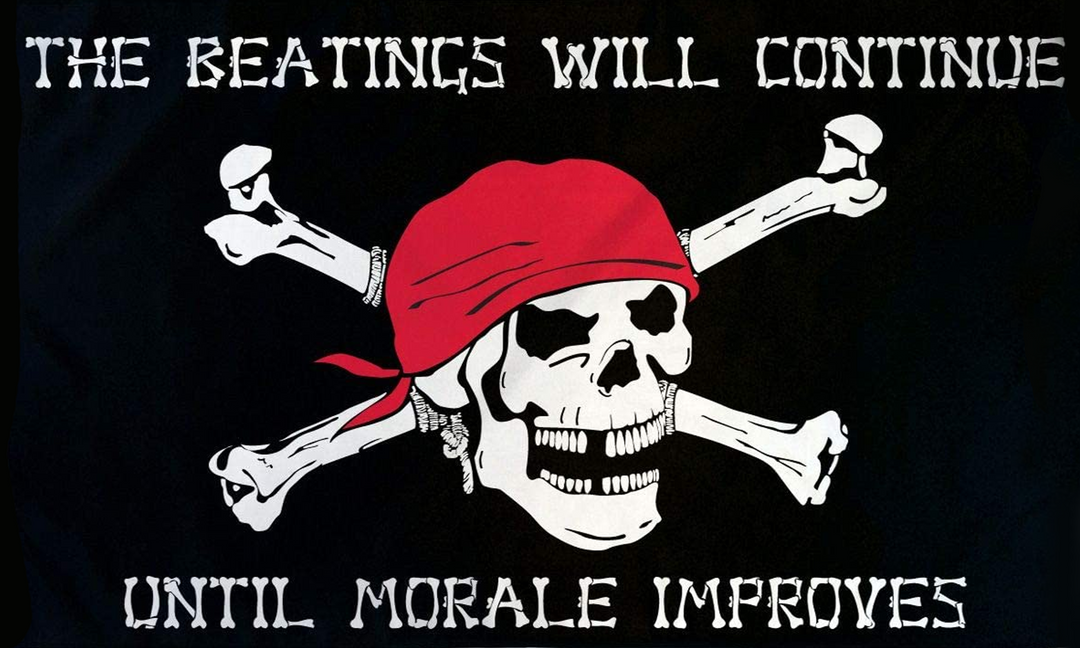 Pirate Beatings Flag