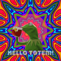 Kermit Sipping Graphics