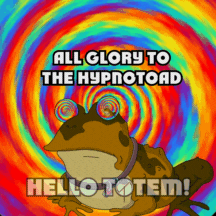 Trippy Hypno Toad Graphics