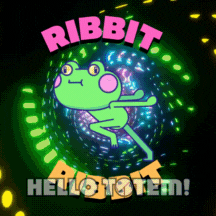 Frog Ribbit Graphics