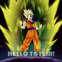 Goku Powerup Graphics